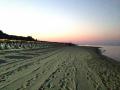 Východ slnka na pláži Serenusa