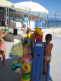 piškvorky vo veľkom pre deti pri bazéne