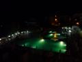 nočné osvetlenie bazéna