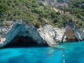 jaskyne na výlete na ostrove Paxos