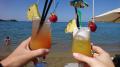 Cocktaily na pláži
